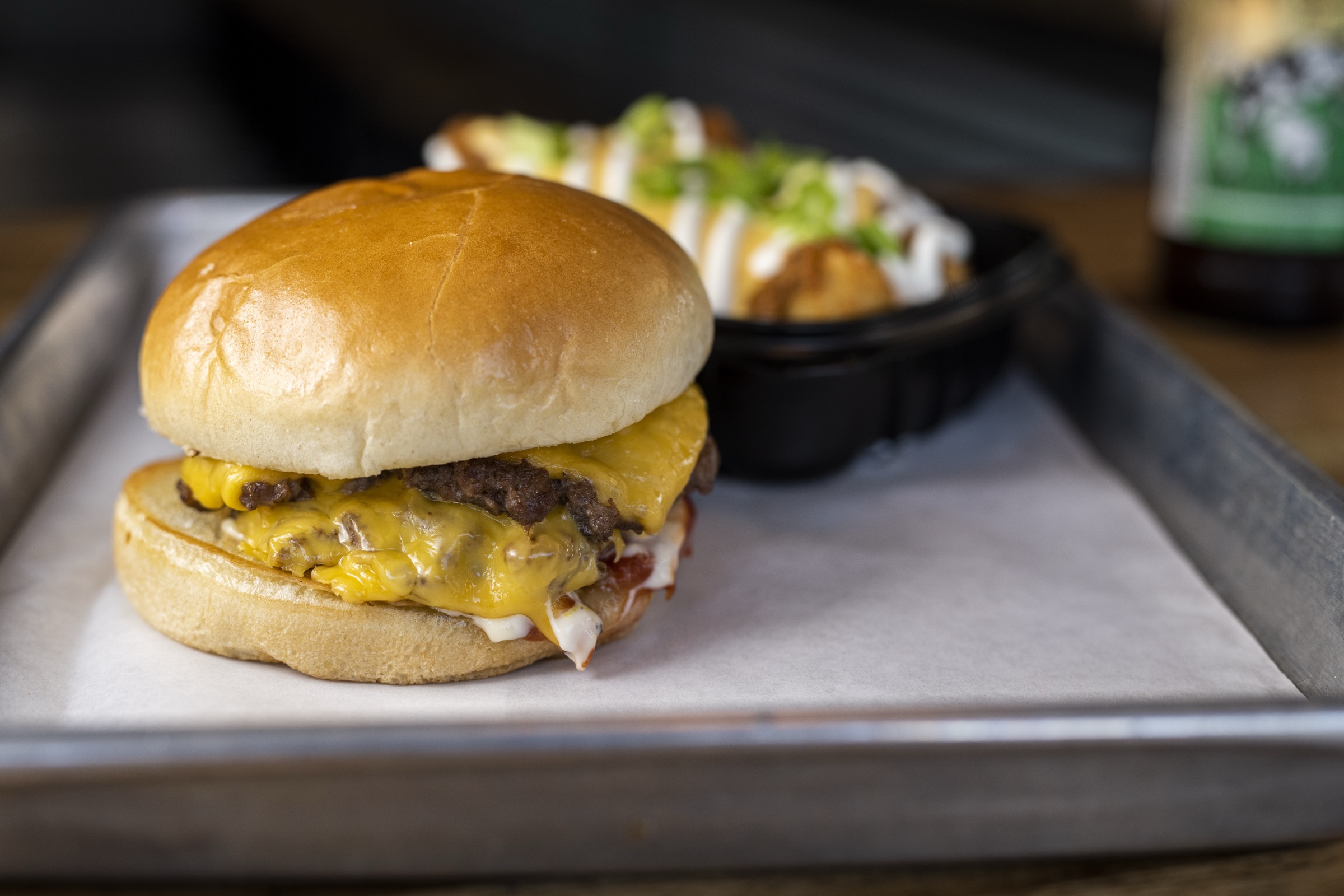 The Milk Can Cheeseburger